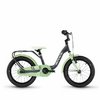 S`COOL niXe 16 Zoll 1-Gang, Rücktritt - Dark Grey/Pastel Green