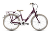 Grecos Kids 24  Alu 35RH Shimano Nexus 3 Rücktritt, purpurviolett glanz