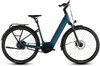Cube Supreme Hybrid Deluxe Pro 600 electricblue'n'chrome Größe: Easy Entry 54 cm