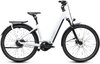 Cube Kathmandu Hybrid Deluxe Pro 800 metallicwhite'n'chrome Größe: Easy Entry 50 cm