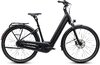 Cube Supreme Hybrid Comfort ONE 600 gunmetal'n'reflex Größe: Easy Entry 58 cm