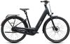 Cube Supreme Hybrid Comfort Pro 600 grey'n'chrome Größe: Easy Entry 50 cm